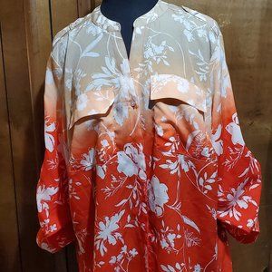 Women's Floral Pattern Blouse